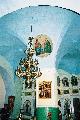 Sutkowce. Wsparta na jedynym, centralnym, filarze XV-wieczna cerkiew. Podobieństwo konstrukcyjne (choć nie skala budowli) do sklepienia w kaplicy Świętej Trójcy w Lublinie jest uderzające.